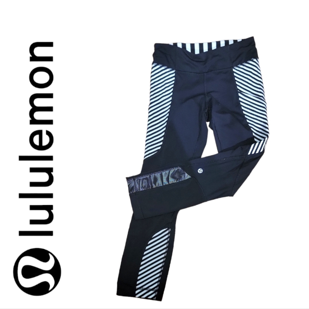 Lululemon Black 3/4 Leggings